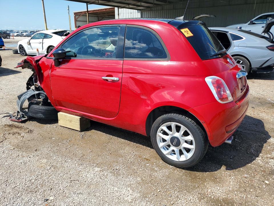 53959606 :رقم المزاد ، 3C3CFFKR3HT570801 vin ، 2017 Fiat 500 مزاد بيع