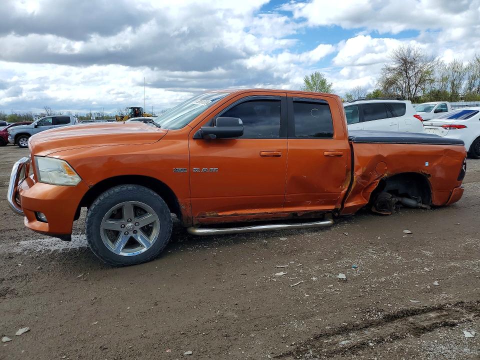 2010 Dodge Ram 1500 მანქანა იყიდება აუქციონზე, vin: 1D7RV1GT5AS220552, აუქციონის ნომერი: 53101286