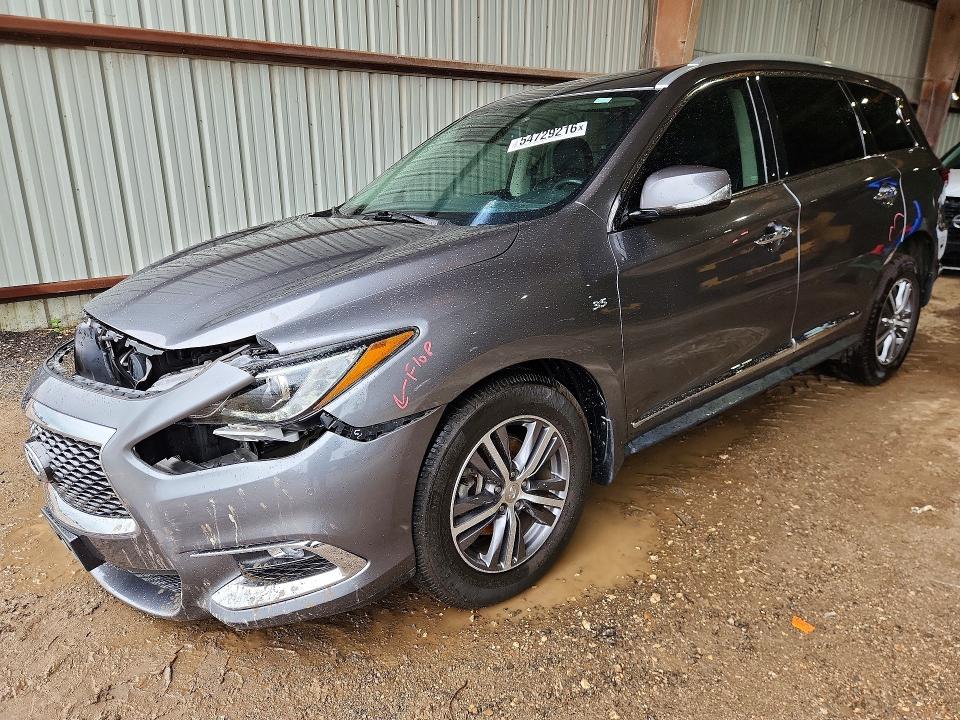 54729216 :رقم المزاد ، 5N1DL0MN0LC507171 vin ، 2020 Infiniti Qx60 مزاد بيع