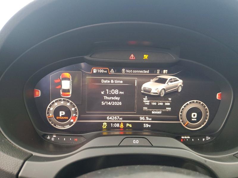 2019 Audi Rs3 მანქანა იყიდება აუქციონზე, vin: WUABWGFFXKA901971, აუქციონის ნომერი: 53754576