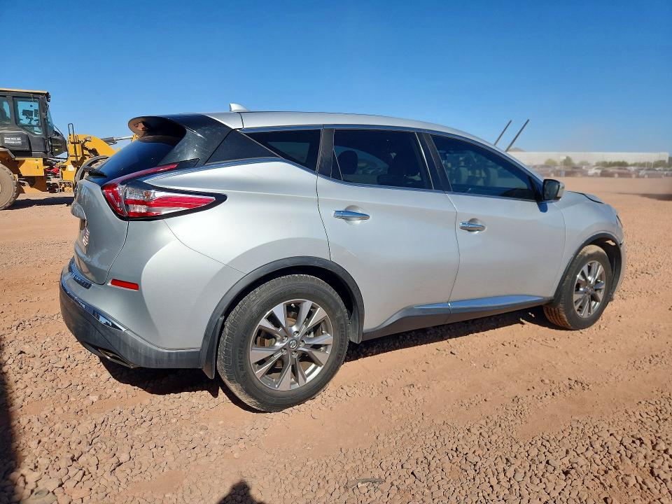 55561666 :رقم المزاد ، 5N1AZ2MG1HN175316 vin ، 2017 Nissan Murano مزاد بيع