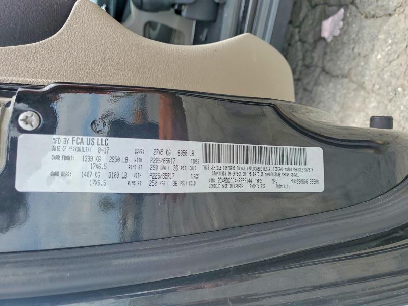 Aukcja sprzedaży 2017 Dodge Grand Caravan, vin: 2C4RDGCG4HR853144, numer aukcji: 53667896
