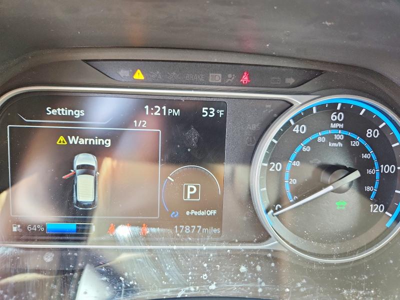 2025 Nissan Leaf მანქანა იყიდება აუქციონზე, vin: 1N4AZ1BV5SC557664, აუქციონის ნომერი: 54698806