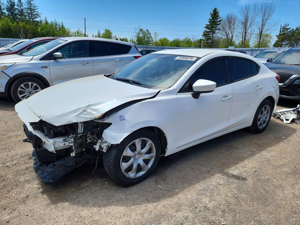 52806976 :رقم المزاد ، 3MZBM1U75FM165815 vin ، 2015 Mazda 3 مزاد بيع