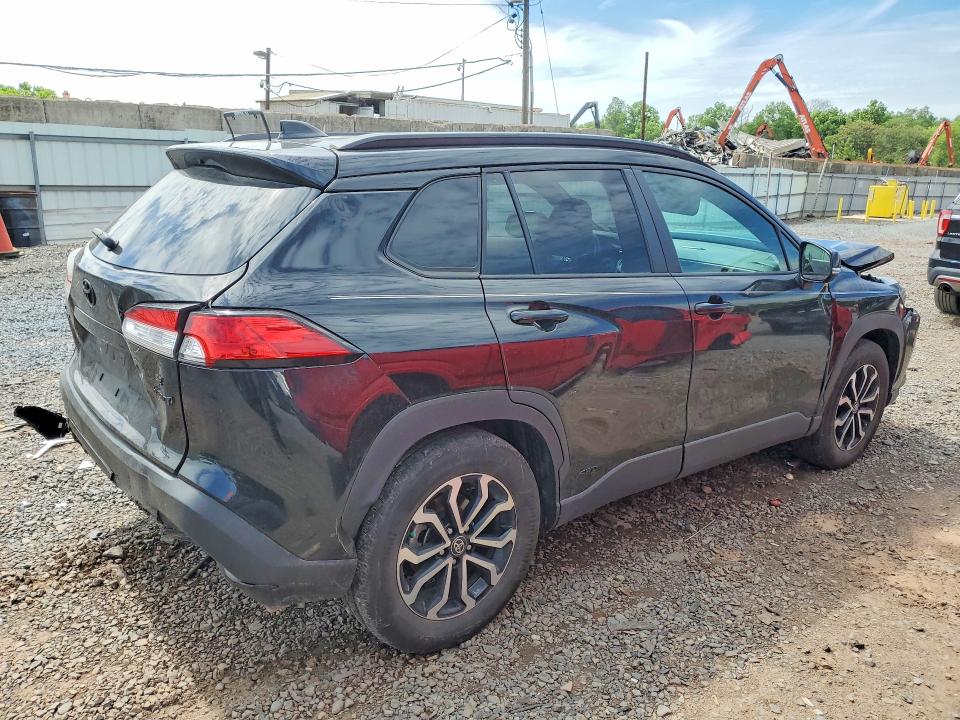 54767686 :رقم المزاد ، 7MUFBABGXRV037724 vin ، 2024 Toyota Corolla Cross Hybrid مزاد بيع