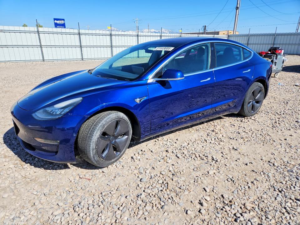 2019 Tesla Model 3 მანქანა იყიდება აუქციონზე, vin: 5YJ3E1EB2KF199510, აუქციონის ნომერი: 51448686