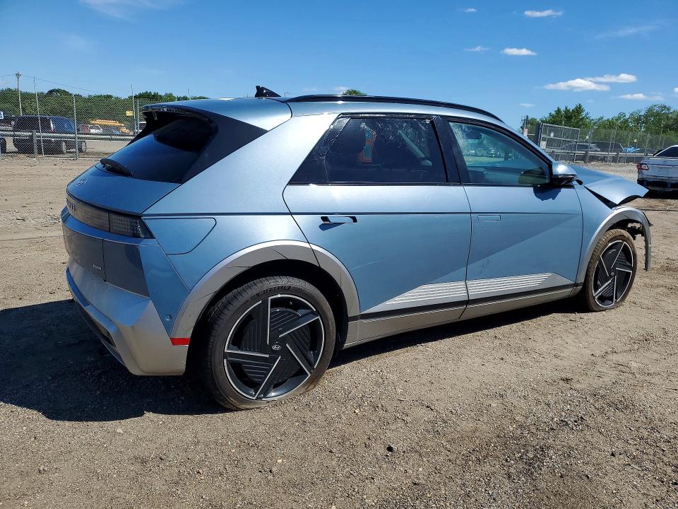 2025 Hyundai Ioniq 5 მანქანა იყიდება აუქციონზე, vin: 7YAKRDDC8SY021816, აუქციონის ნომერი: 53682566