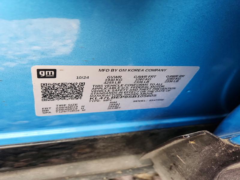 Aukcja sprzedaży 2025 Buick Envista, vin: KL47LBEP8SB105605, numer aukcji: 54880556