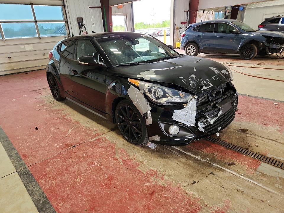 53551376 :رقم المزاد ، KMHTC6AE3FU229612 vin ، 2015 Hyundai Veloster مزاد بيع