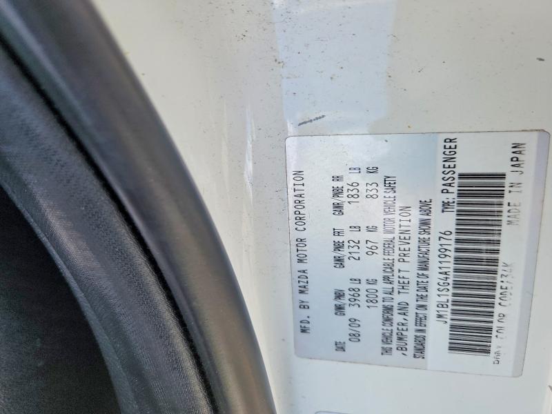 Aukcja sprzedaży 2010 Mazda 3, vin: JM1BL1SG4A1199176, numer aukcji: 52875436