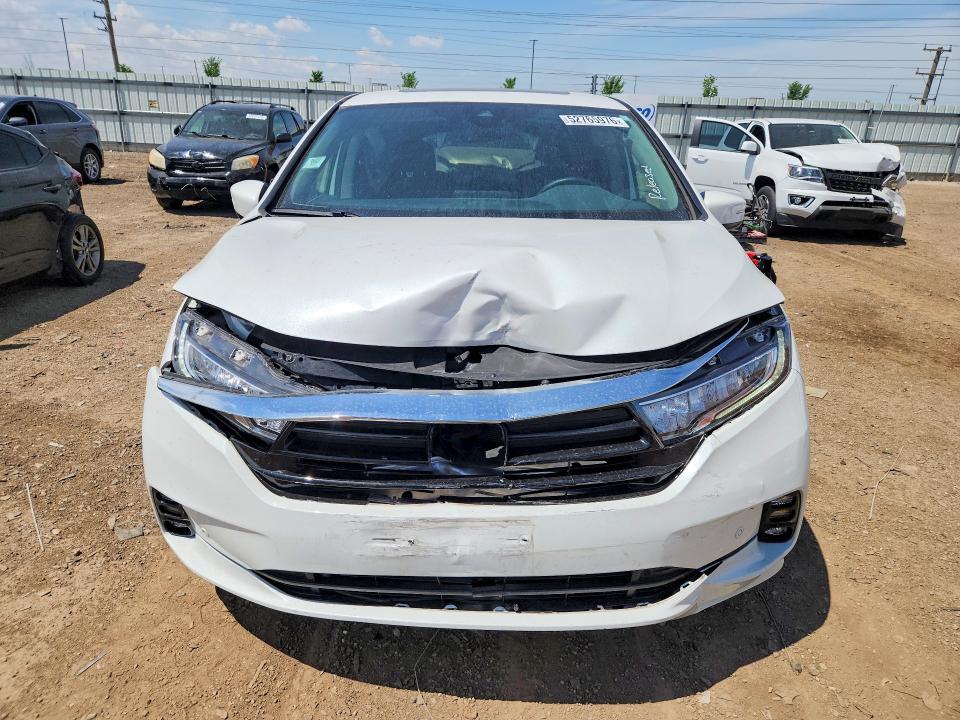 52765976 :رقم المزاد ، 5FNRL6H85NB024623 vin ، 2022 Honda Odyssey مزاد بيع