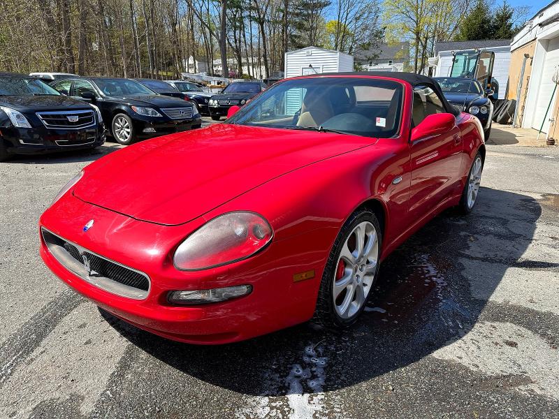 Продажа на аукционе авто 2002 Maserati Spyder, vin: ZAMBB18A820005905, номер лота: 52794036