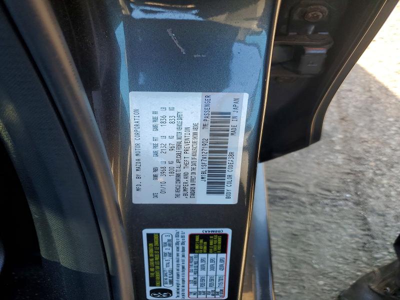 54068146 :رقم المزاد ، JM1BL1SF7A1271902 vin ، 2010 Mazda 3 مزاد بيع