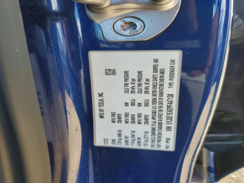 Aukcja sprzedaży 2023 Tesla Model 3, vin: 5YJ3E1EA2PF447138, numer aukcji: 53115996