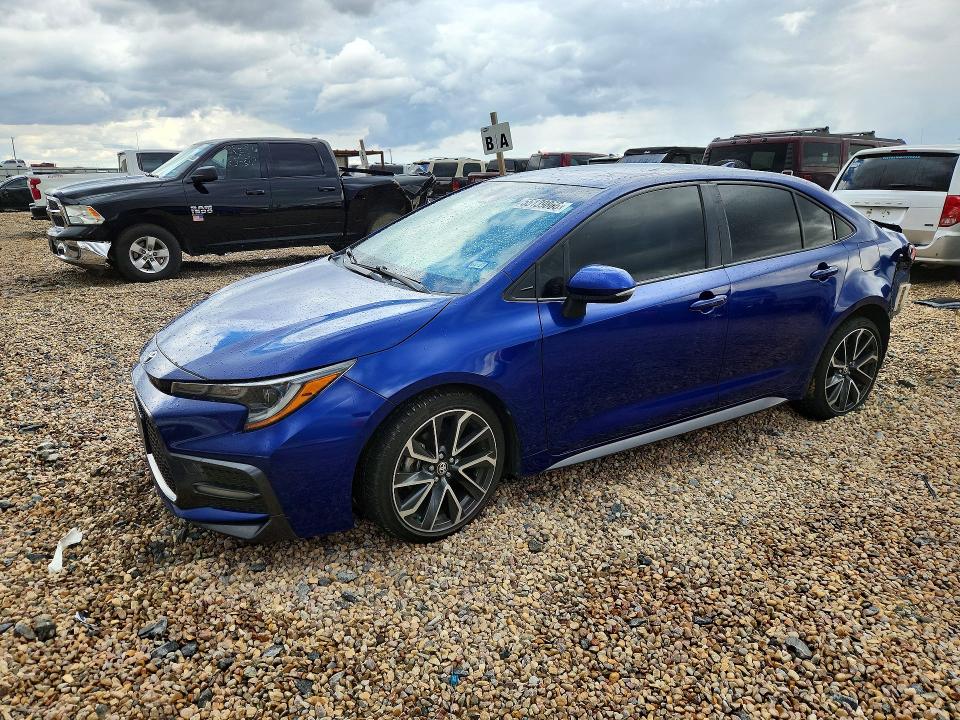 55139866 :رقم المزاد ، JTDS4RCE3LJ051029 vin ، 2020 Toyota Corolla مزاد بيع