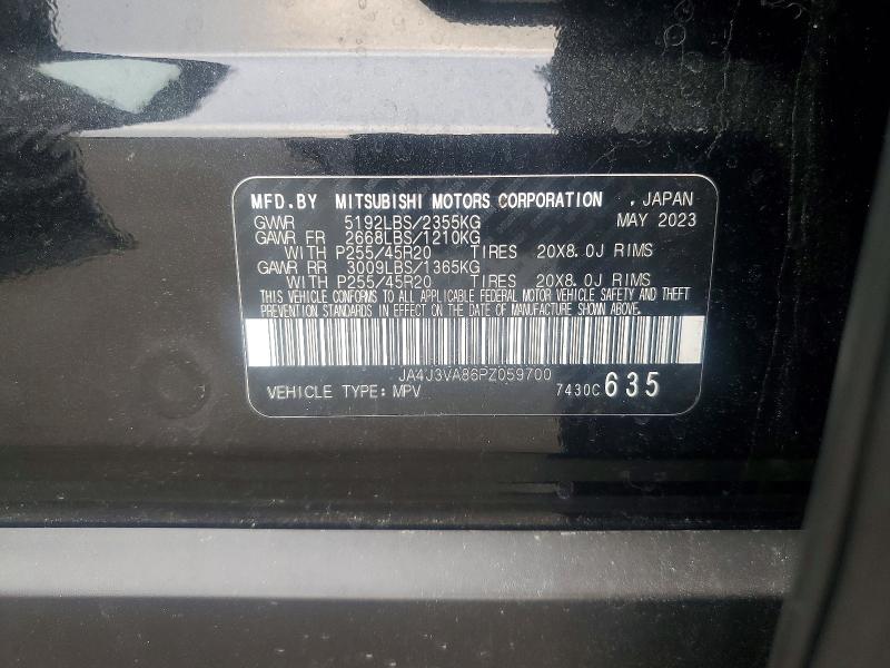 Продаж на аукціоні авто 2023 Mitsubishi Outlander, vin: JA4J3VA86PZ059700, номер лоту: 52829366