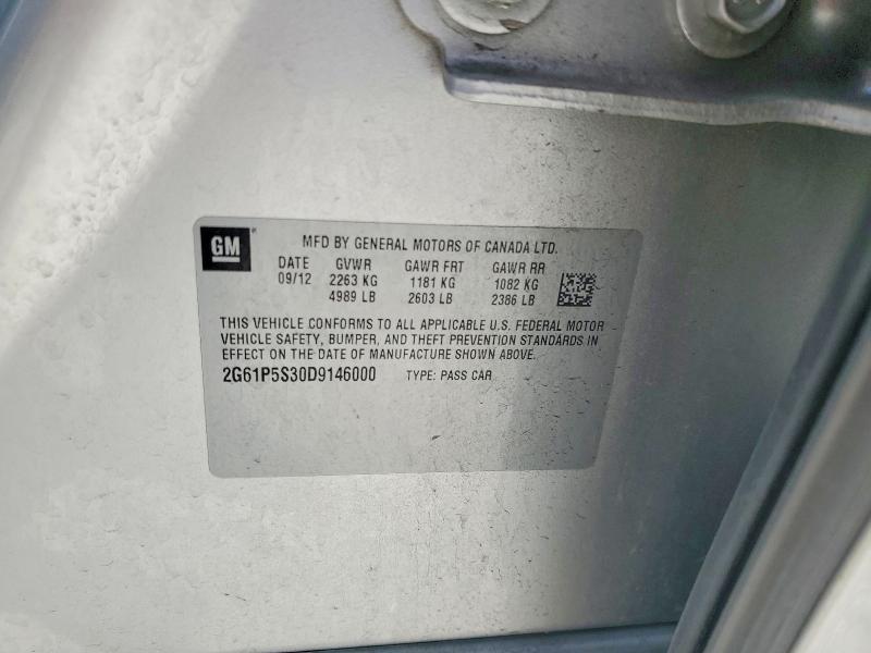Продажа на аукционе авто 2013 Cadillac Xts, vin: 2G61P5S30D9146000, номер лота: 54592186