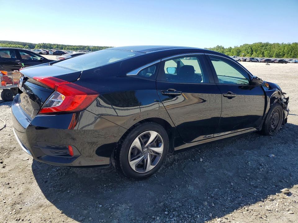 2019 Honda Civic მანქანა იყიდება აუქციონზე, vin: 19XFC2F60KE044759, აუქციონის ნომერი: 53638386
