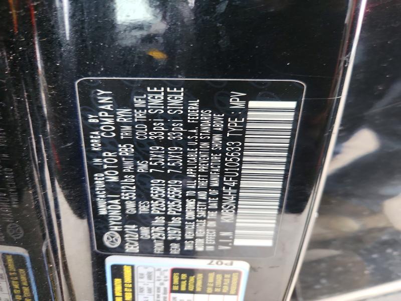 2015 Hyundai Santa Fe მანქანა იყიდება აუქციონზე, vin: KM8SN4HF4FU105633, აუქციონის ნომერი: 52410976