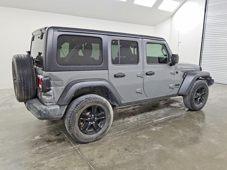 52711736 :رقم المزاد ، 1C4HJXDG3NW140211 vin ، 2022 Jeep Wrangler Unlimited مزاد بيع