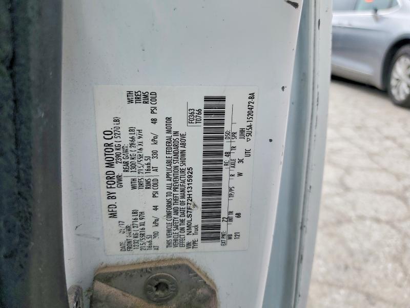 Продажа на аукционе авто 2017 Ford Transit Connect, vin: NM0LS7E72H1315925, номер лота: 53701396