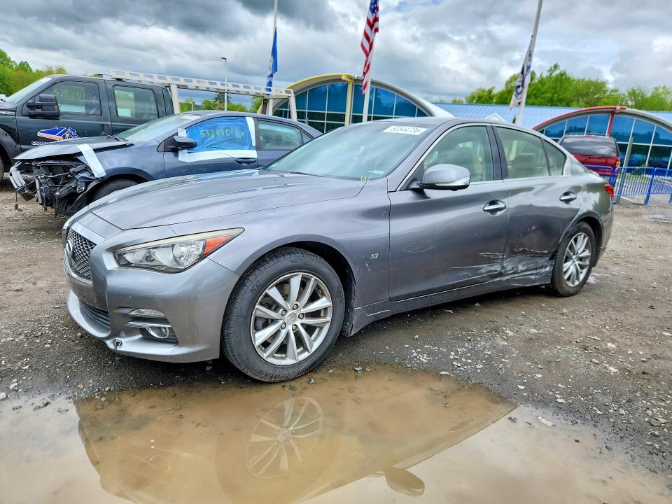 Auction sale of the 2015 Infiniti Q50, vin: JN1BV7AR0FM392983, lot number: 53544736