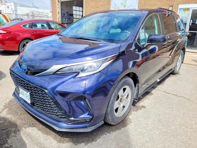 2021 Toyota Sienna მანქანა იყიდება აუქციონზე, vin: 5TDGRKEC7MS018548, აუქციონის ნომერი: 53567756