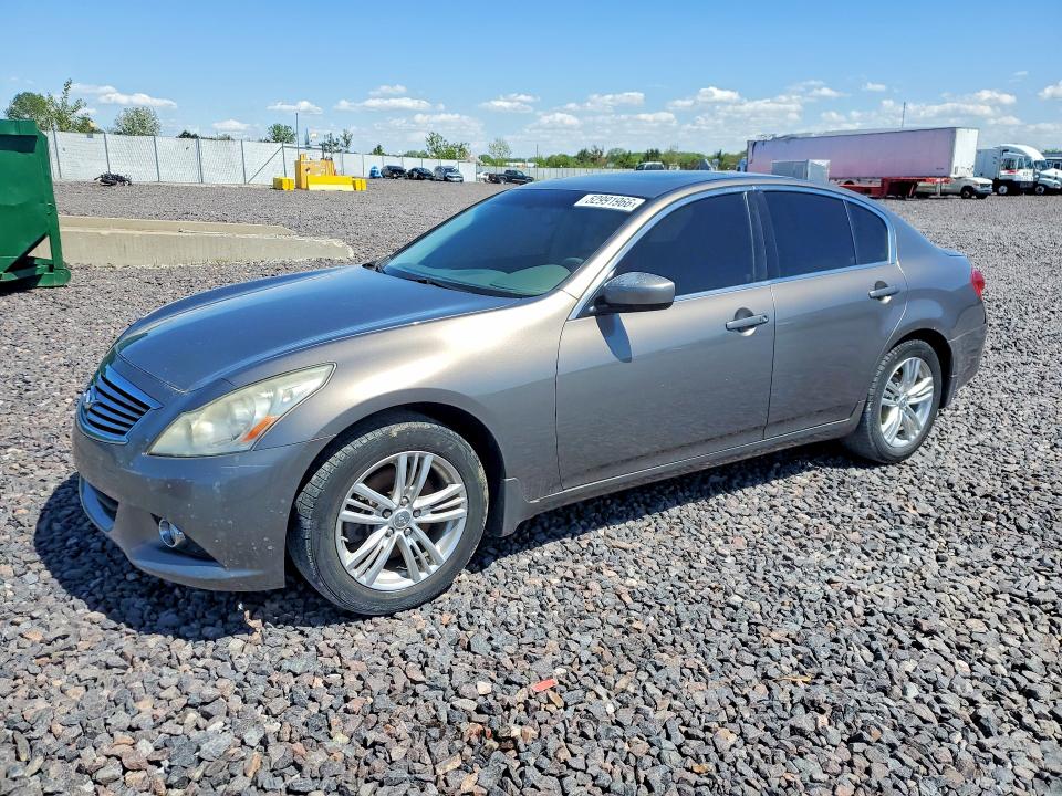 2011 Infiniti G37 Sedan მანქანა იყიდება აუქციონზე, vin: JN1CV6AR3BM406853, აუქციონის ნომერი: 52991966