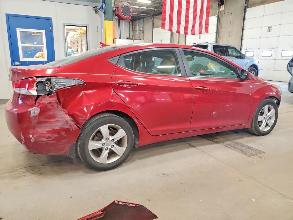 2013 Hyundai Elantra მანქანა იყიდება აუქციონზე, vin: 5NPDH4AE3DH376535, აუქციონის ნომერი: 52553506