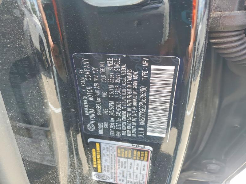 52870606 :رقم المزاد ، KM8R2DGE2PU636380 vin ، 2023 Hyundai Palisade مزاد بيع