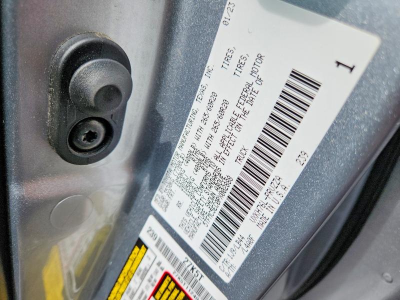 53047856 :رقم المزاد ، 5TFMC5EC0PX002888 vin ، 2023 Toyota Tundra مزاد بيع