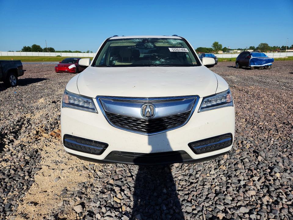 2015 Acura Mdx მანქანა იყიდება აუქციონზე, vin: 5FRYD3H40FB013078, აუქციონის ნომერი: 53357466