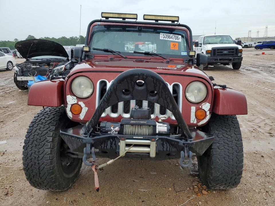 2008 Jeep Wrangler Unlimited მანქანა იყიდება აუქციონზე, vin: 1J4GA59188L515496, აუქციონის ნომერი: 53964706