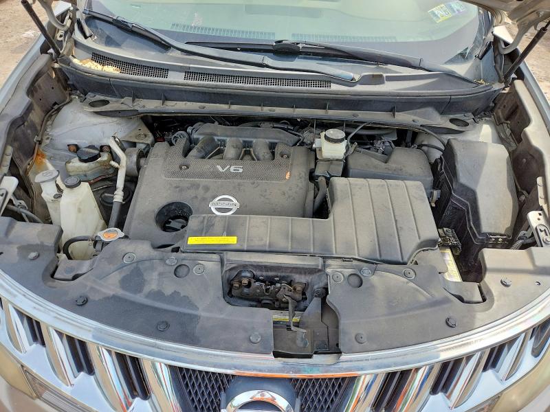 53172496 :رقم المزاد ، JN8AZ1MW0AW111536 vin ، 2010 Nissan Murano مزاد بيع