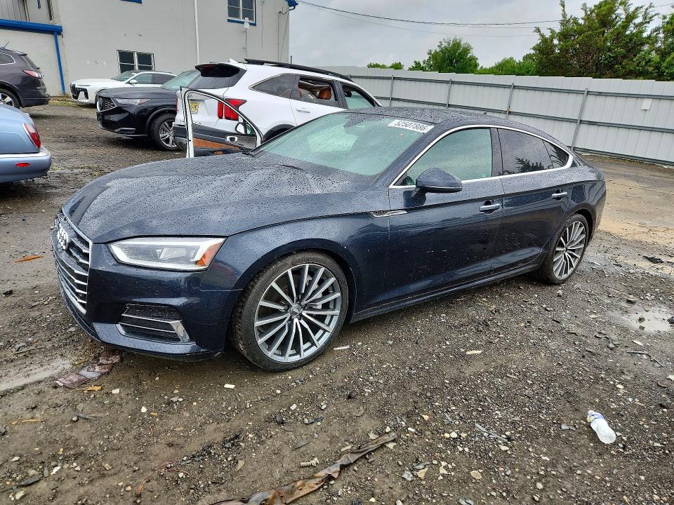 2018 Audi A5 მანქანა იყიდება აუქციონზე, vin: WAUBNCF50JA130657, აუქციონის ნომერი: 52507886