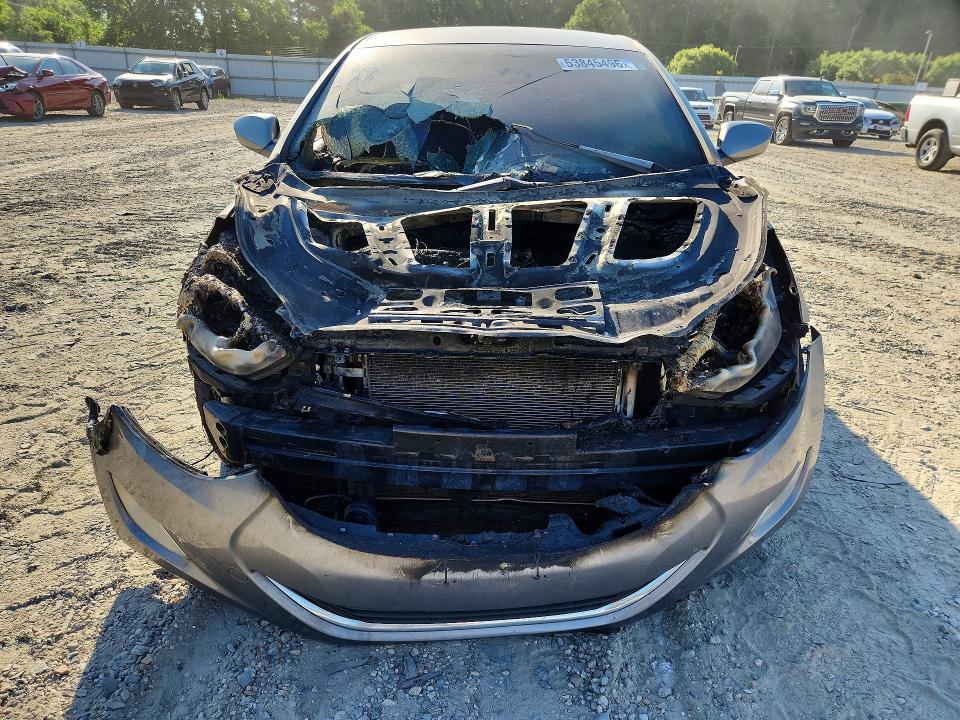 2012 Hyundai Elantra მანქანა იყიდება აუქციონზე, vin: KMHDH4AE3CU337475, აუქციონის ნომერი: 53845496