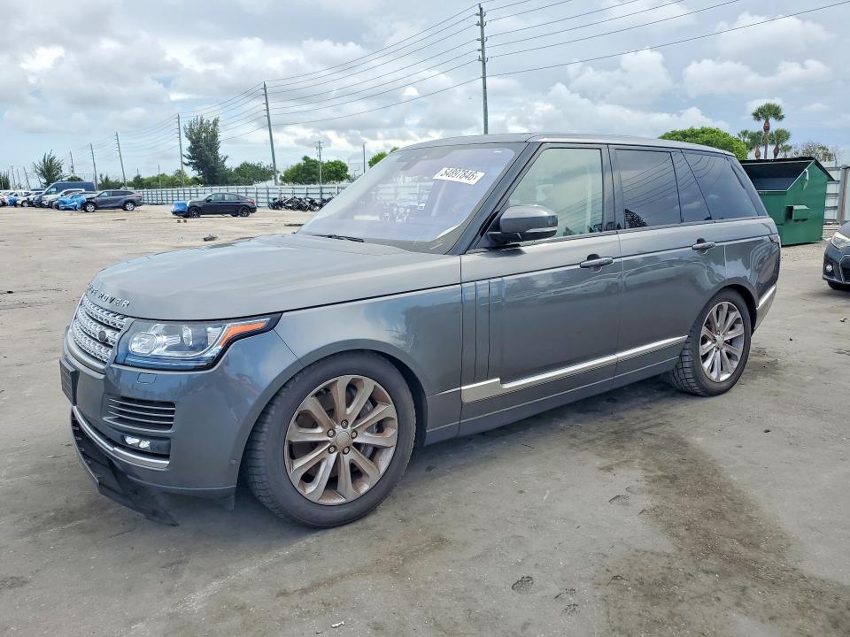 2017 Land Rover Range Rover მანქანა იყიდება აუქციონზე, vin: SALGS2FV8HA325405, აუქციონის ნომერი: 54897846