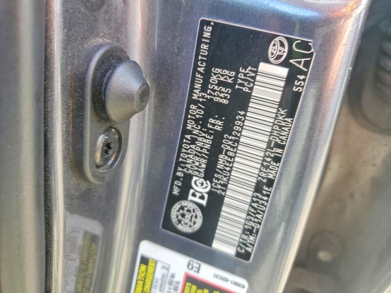 Продажа на аукционе авто 2014 Toyota Matrix, vin: 2T1KU4EE8EC129934, номер лота: 54646736