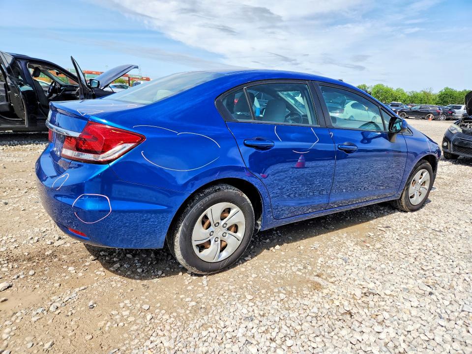 Продаж на аукціоні авто 2013 Honda Civic, vin: 19XFB2F53DE243723, номер лоту: 54082106
