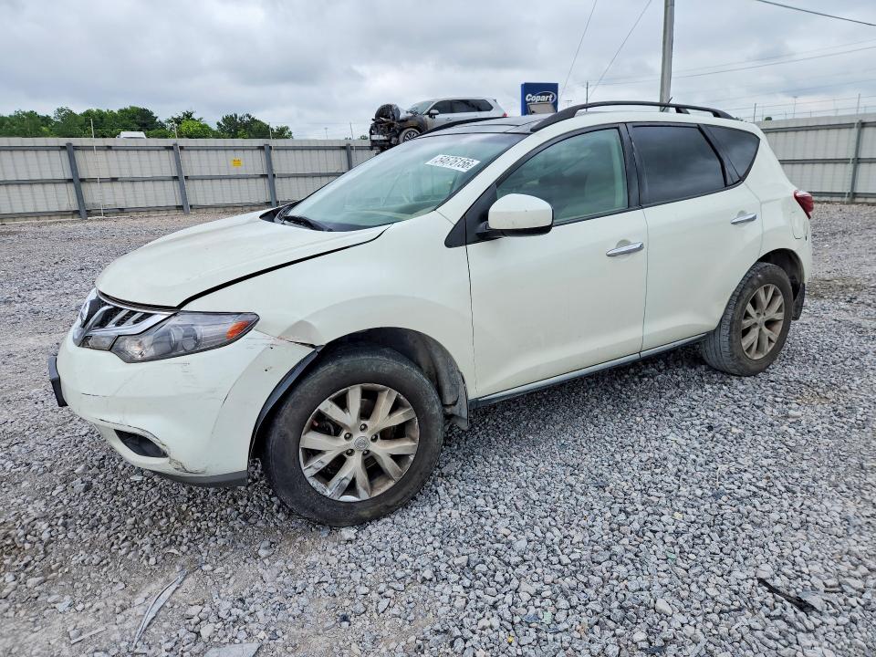 2011 Nissan Murano მანქანა იყიდება აუქციონზე, vin: JN8AZ1MW6BW162251, აუქციონის ნომერი: 54676156