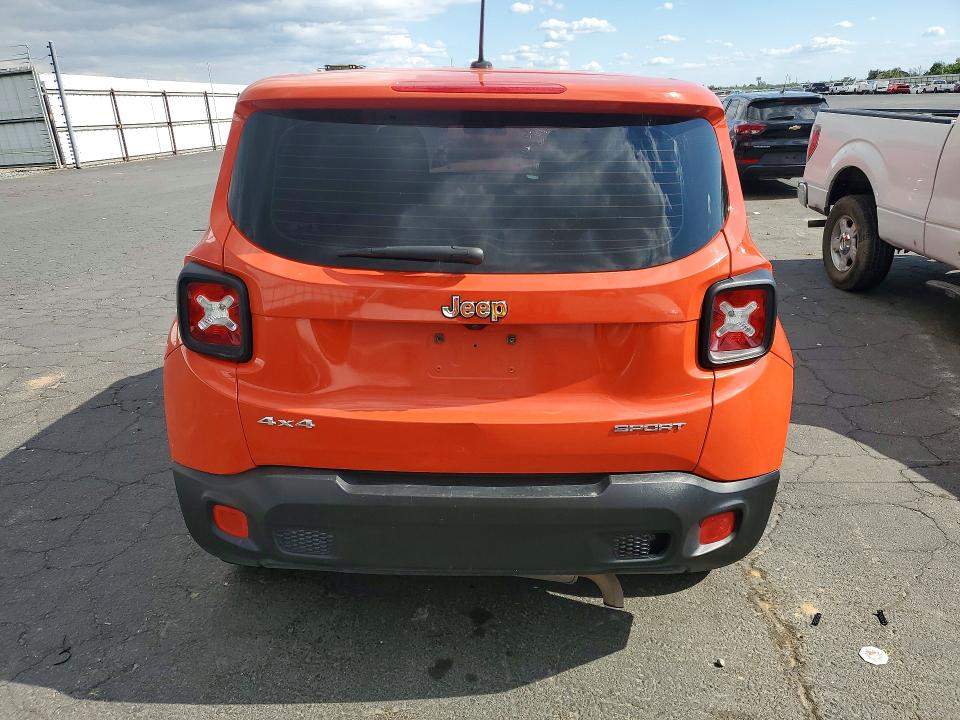 55548866 :رقم المزاد ، ZACCJBAT8GPD79655 vin ، 2016 Jeep Renegade مزاد بيع