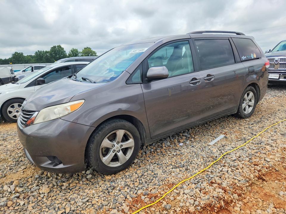 2012 Toyota Sienna მანქანა იყიდება აუქციონზე, vin: 5TDKK3DC0CS196192, აუქციონის ნომერი: 54971686