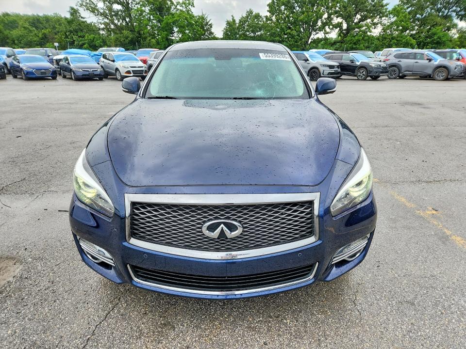 2017 Infiniti Q70 მანქანა იყიდება აუქციონზე, vin: JN1BY1AP5HM740217, აუქციონის ნომერი: 55399286