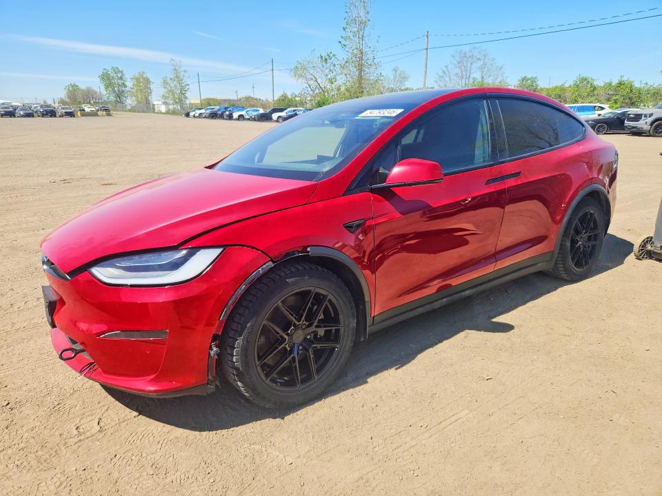 2022 Tesla Model X მანქანა იყიდება აუქციონზე, vin: 7SAXCDE53NF341034, აუქციონის ნომერი: 54793246