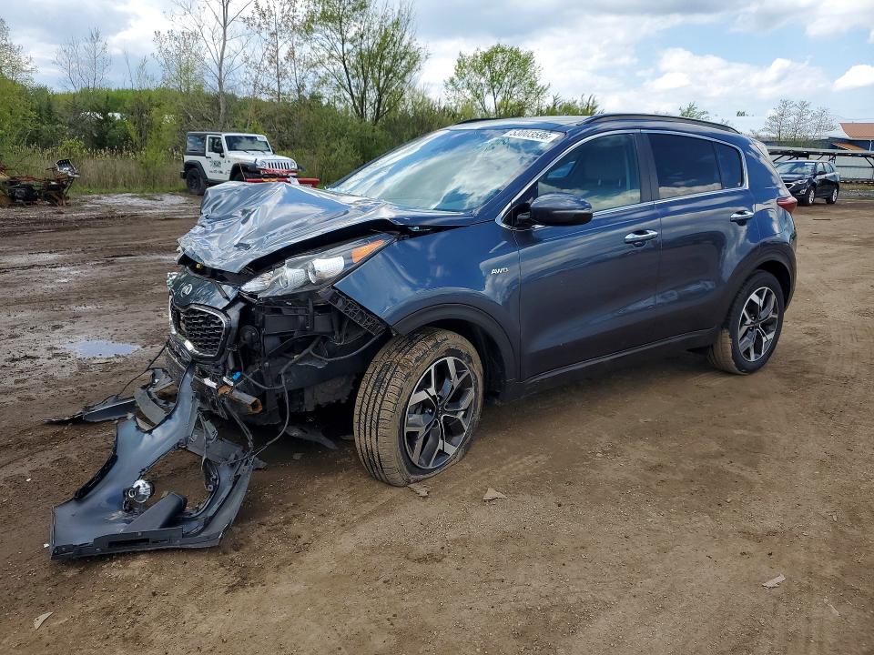 2020 Kia Sportage მანქანა იყიდება აუქციონზე, vin: KNDPNCAC5L7684663, აუქციონის ნომერი: 53003596