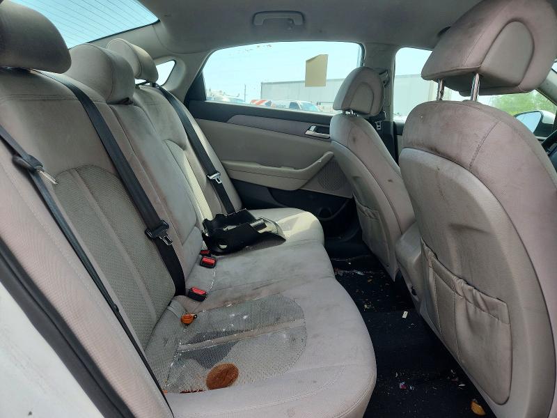 2017 Hyundai Sonata მანქანა იყიდება აუქციონზე, vin: 5NPE24AF0HH586627, აუქციონის ნომერი: 53968306