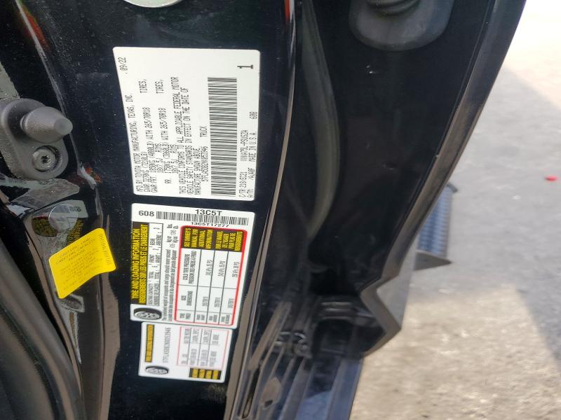 52653336 :رقم المزاد ، 5TFLA5DB2NX053946 vin ، 2022 Toyota Tundra مزاد بيع