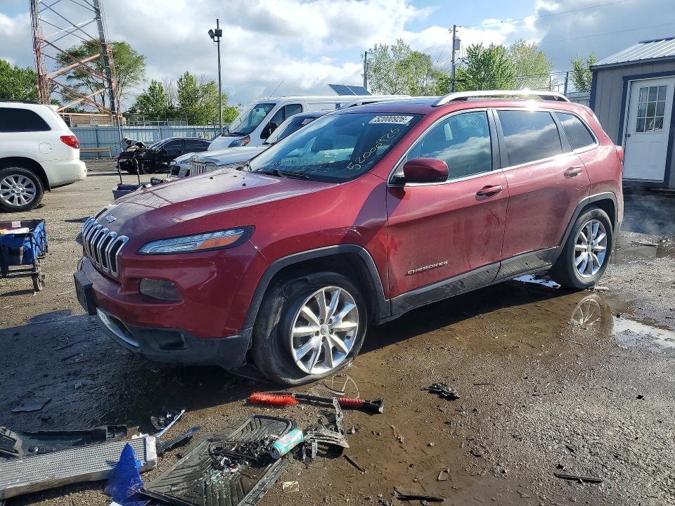 2016 Jeep Cherokee მანქანა იყიდება აუქციონზე, vin: 1C4PJMDS4GW115481, აუქციონის ნომერი: 52000926