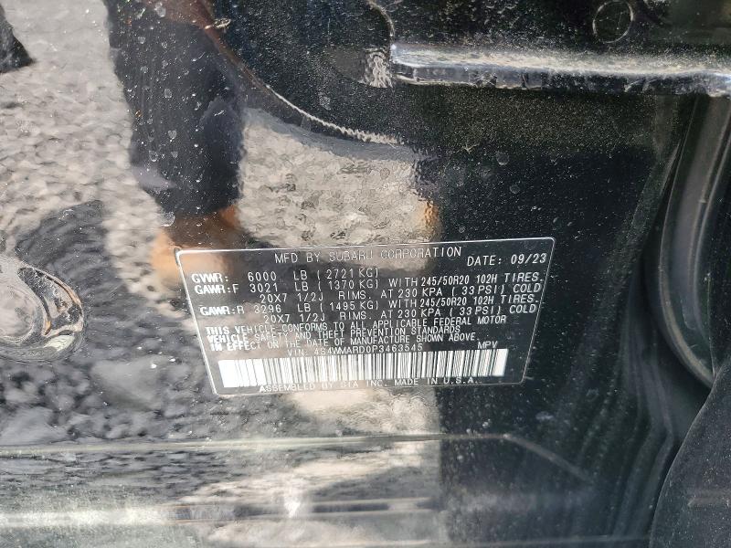 Aukcja sprzedaży 2023 Subaru Ascent, vin: 4S4WMARD0P3463545, numer aukcji: 52414746
