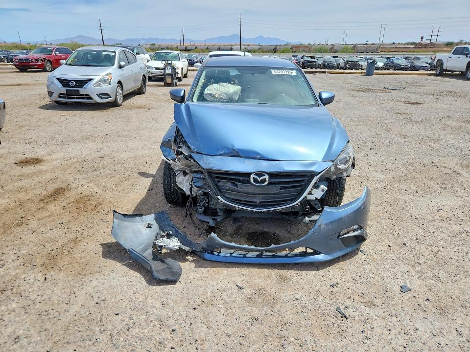 Продажа на аукционе авто 2014 Mazda 3, vin: JM1BM1L75E1173428, номер лота: 54207226